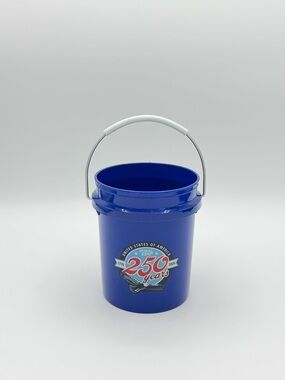 Rural King 250 Years Commemorative Blue Mini Bucket